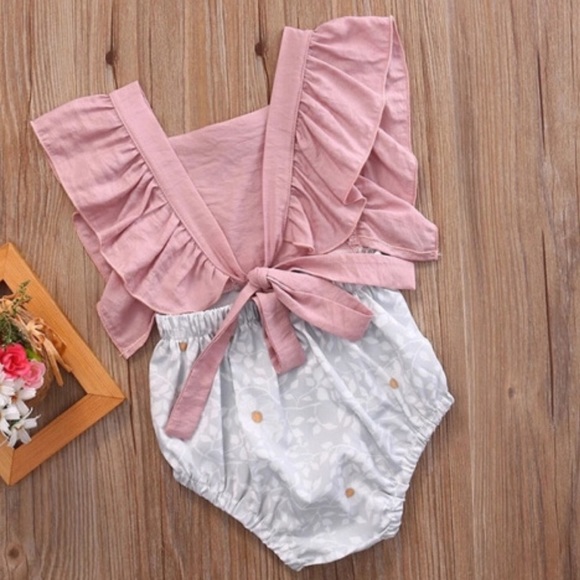 Pink Ruffles Romper - Picture 3 of 5